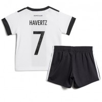 Camisa de time de futebol Alemanha Kai Havertz #7 Replicas 1º Equipamento Infantil Mundo 2022 Manga Curta (+ Calças curtas)